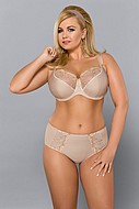 Exclusive full cup bra, beautiful lace, partially sheer cups